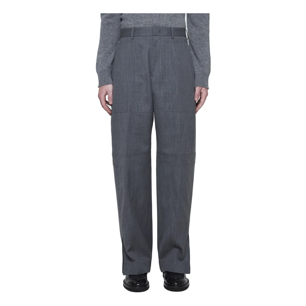 Jil Sander Stijlvolle Broek Gray Heren