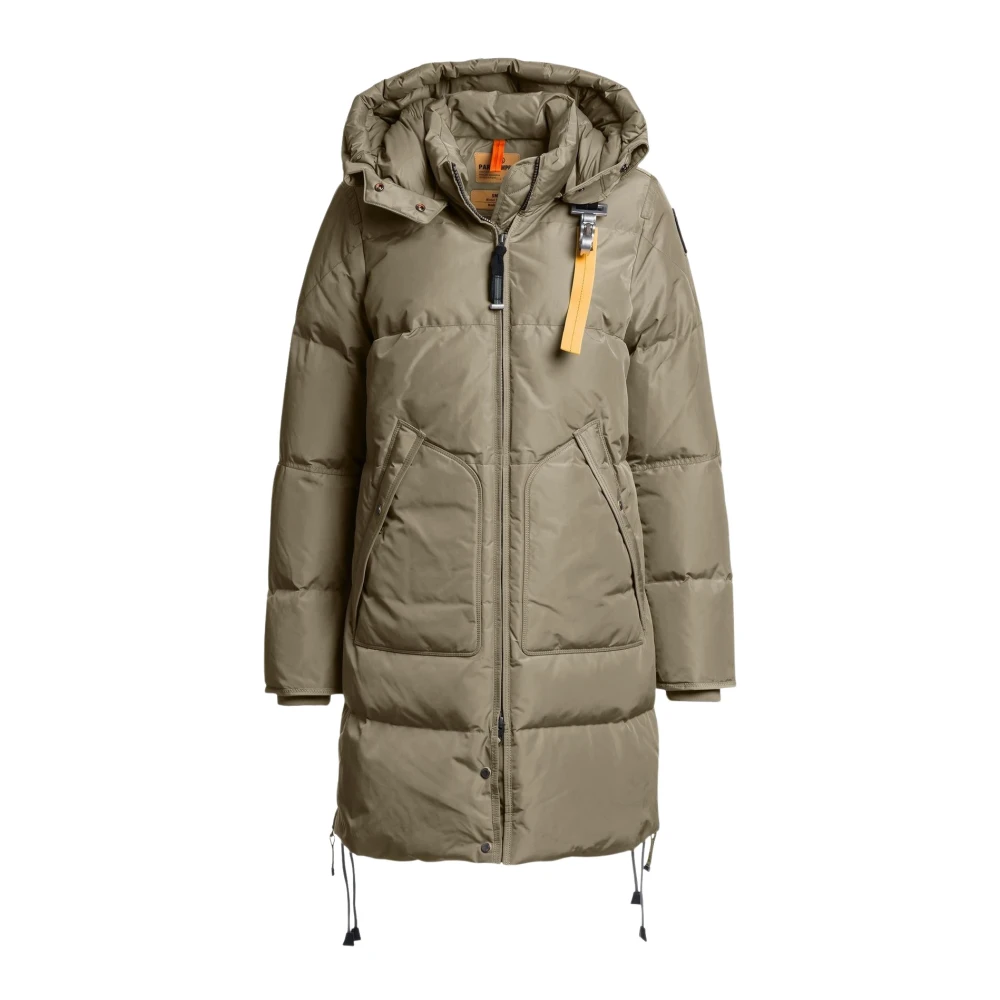 Parajumpers Damen Beige Langer Bär Winterjacke