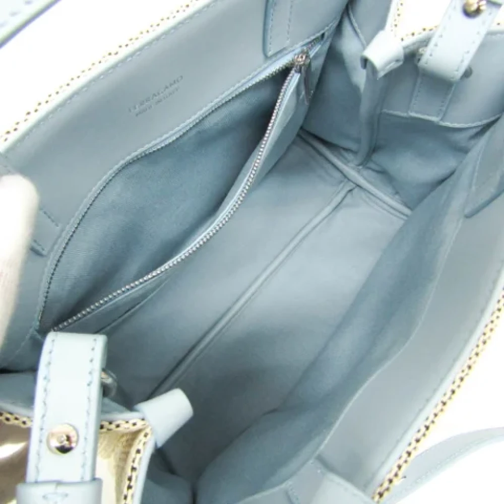 Salvatore Ferragamo Pre-owned Leather handbags Beige Dames