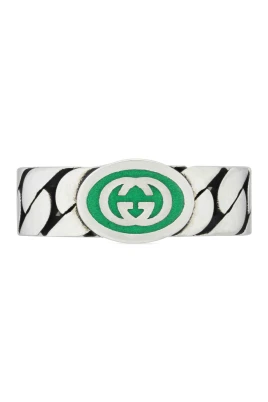 INTERLOCKING G SILVERRING