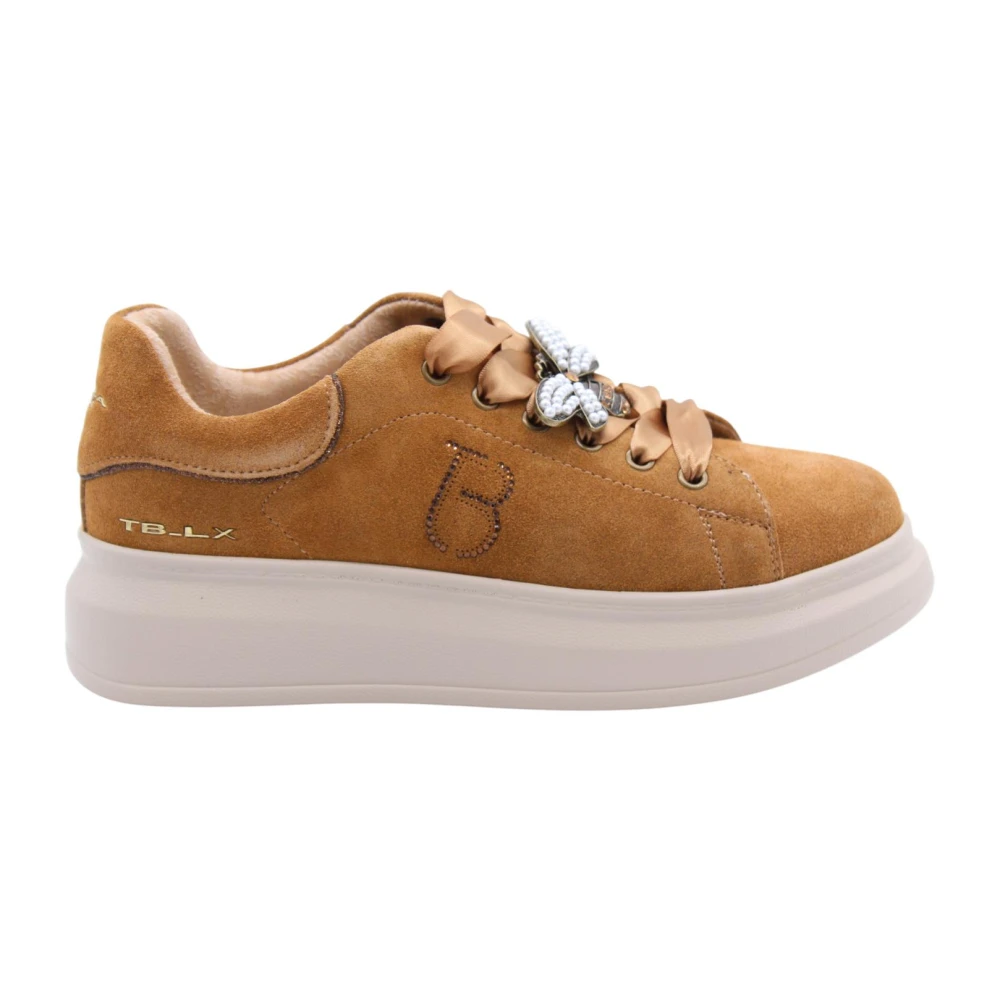 Tosca Blu Duizendblad Sneaker Dames Schoenen Bruin