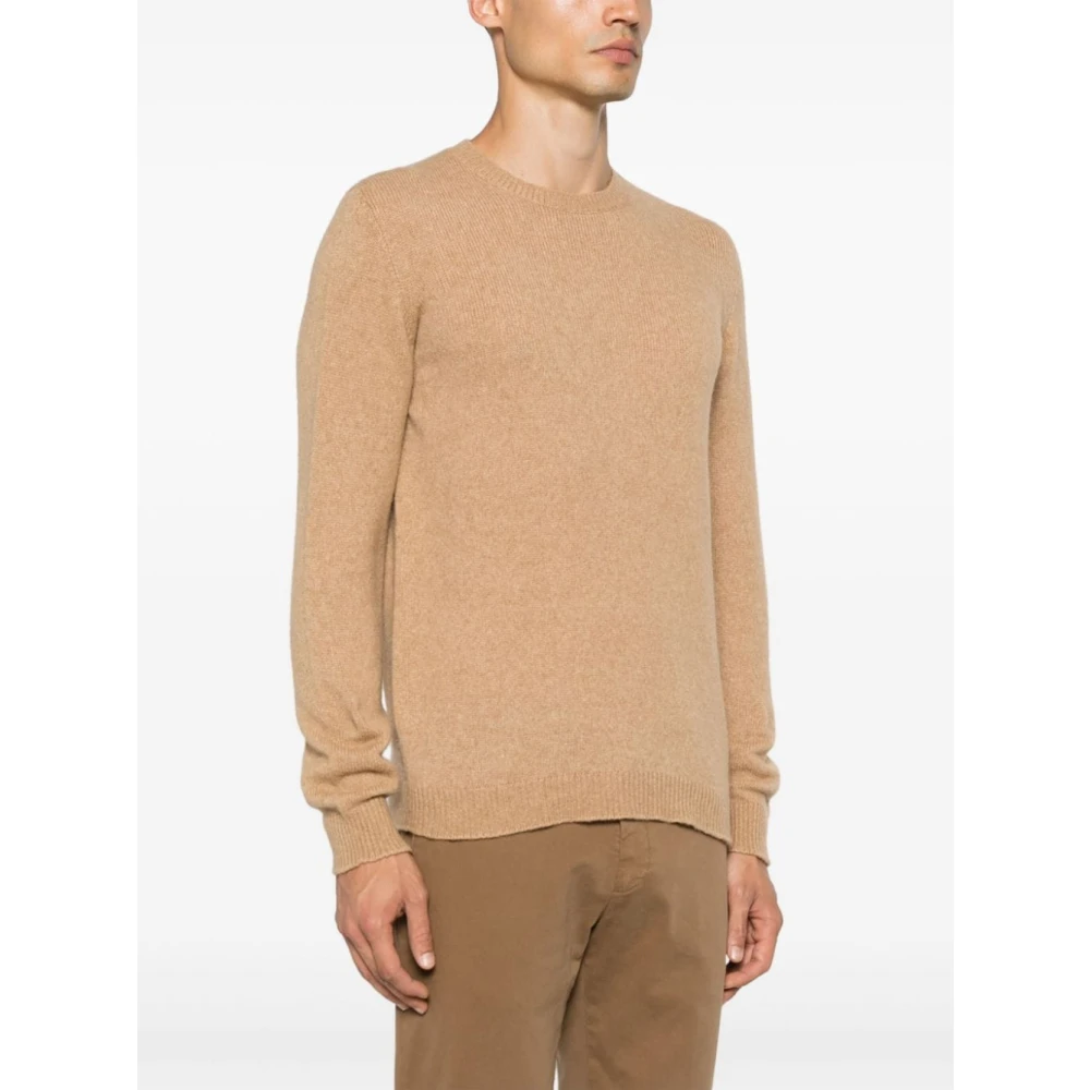 Roberto Collina Kameel Sweater Collectie Brown Heren