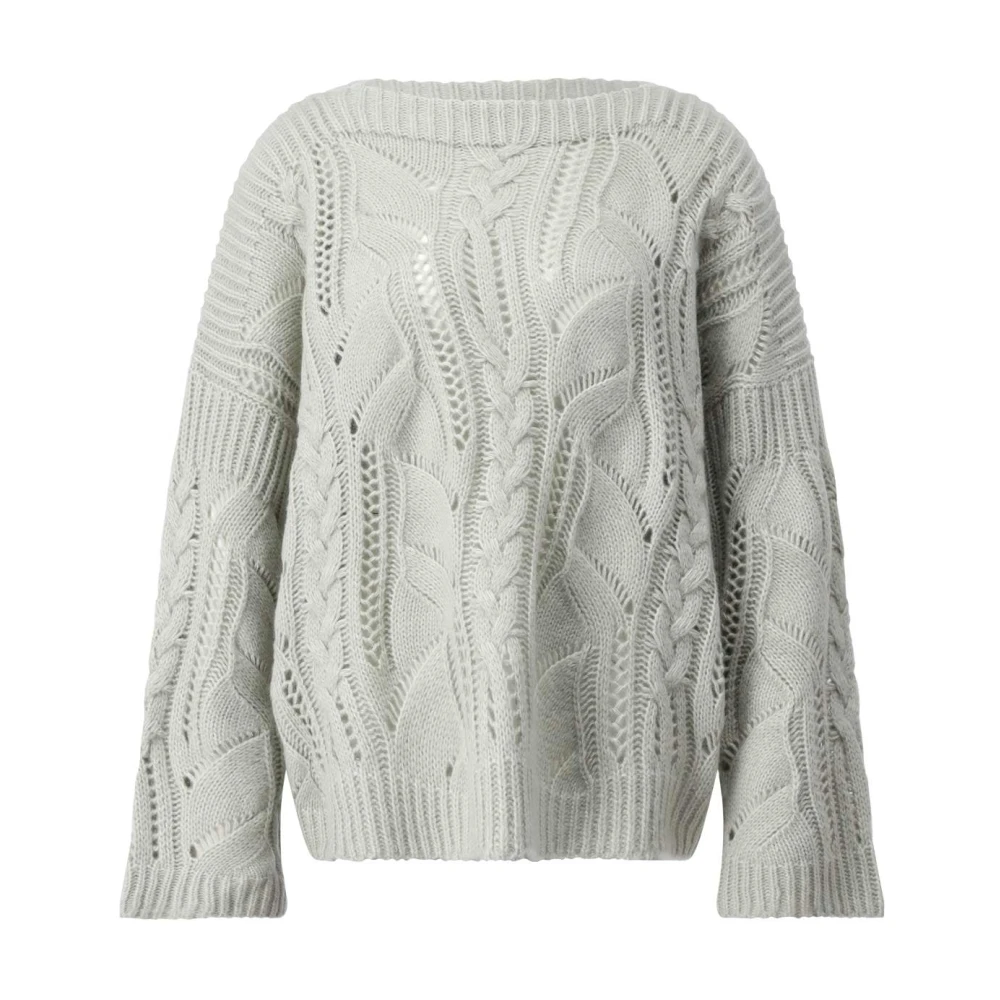 Sminfinity Casual Kasjmier Gebreide Trui Green Dames