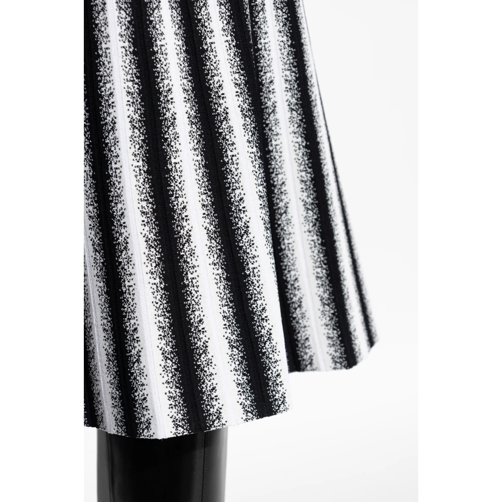 Diane Von Furstenberg Rok met gestreept patroon Black Dames