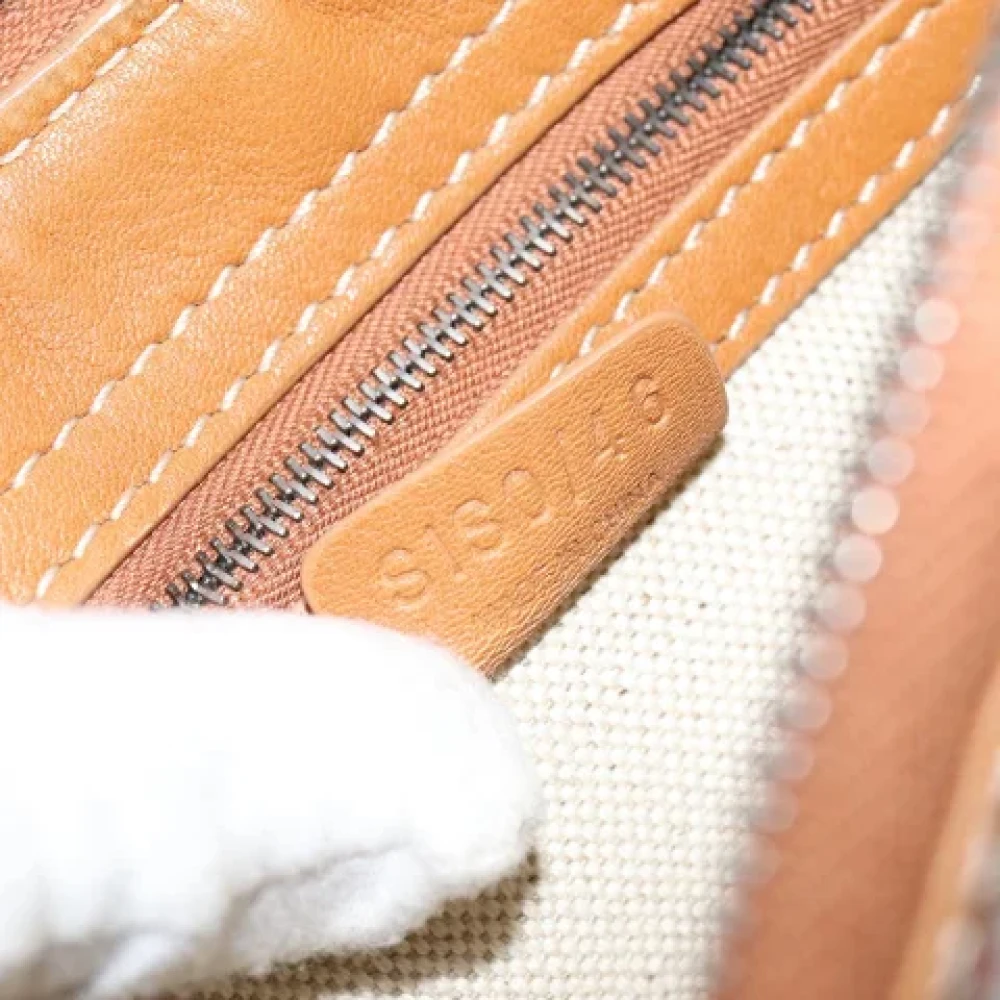 Celine Vintage Pre-owned Canvas celine-bags Orange Dames