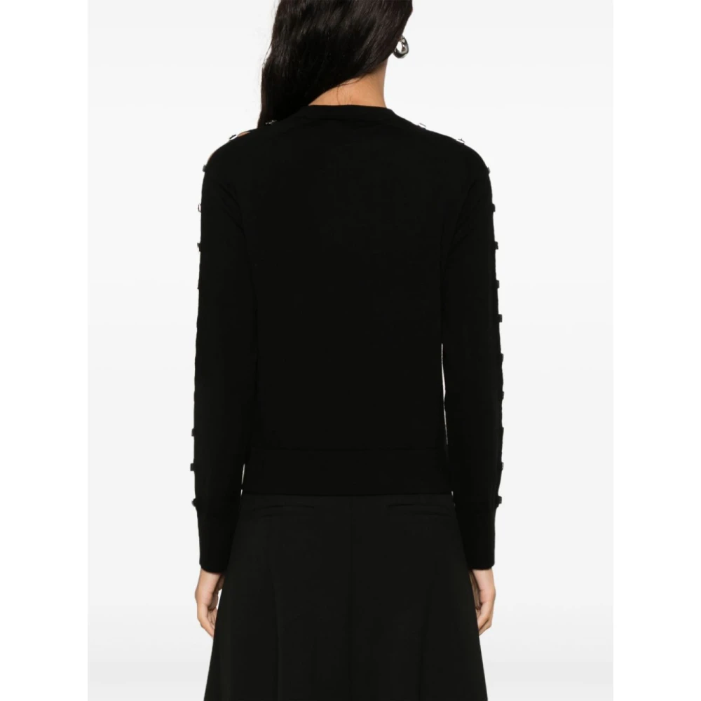 Simkhai Zwarte top met lange mouwen en ronde hals Black Dames