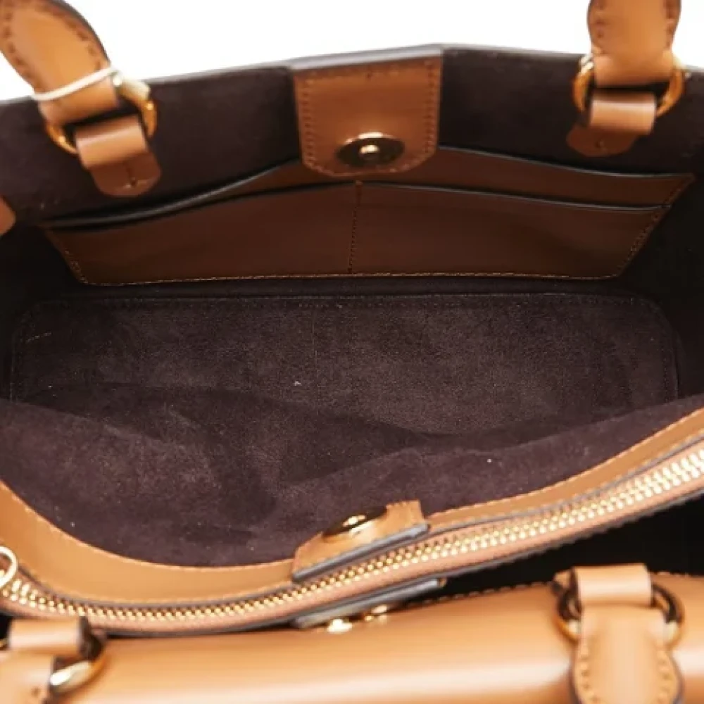 Michael Kors Pre-owned Leather handbags Brown Dames