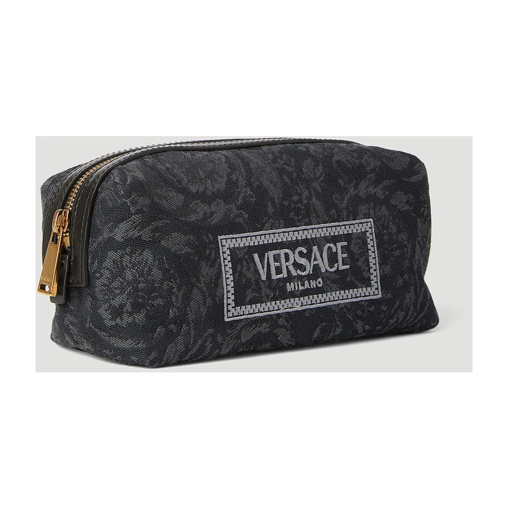 Versace Toilet Bags Black Dames
