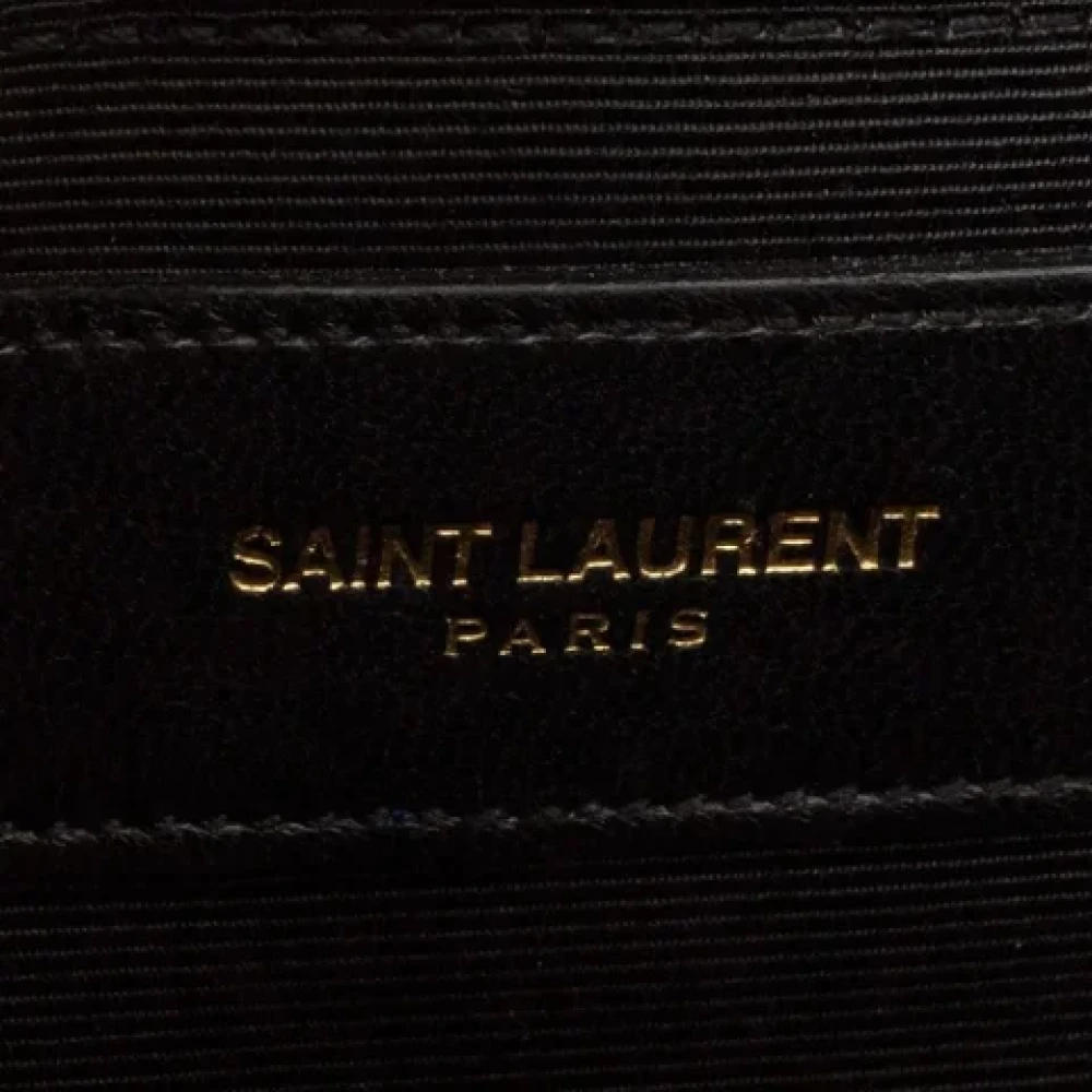 Yves Saint Laurent Vintage Pre-owned Leather shoulder-bags White Dames