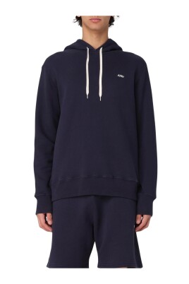 sweatshirt-bleu-elegant-manches-longues