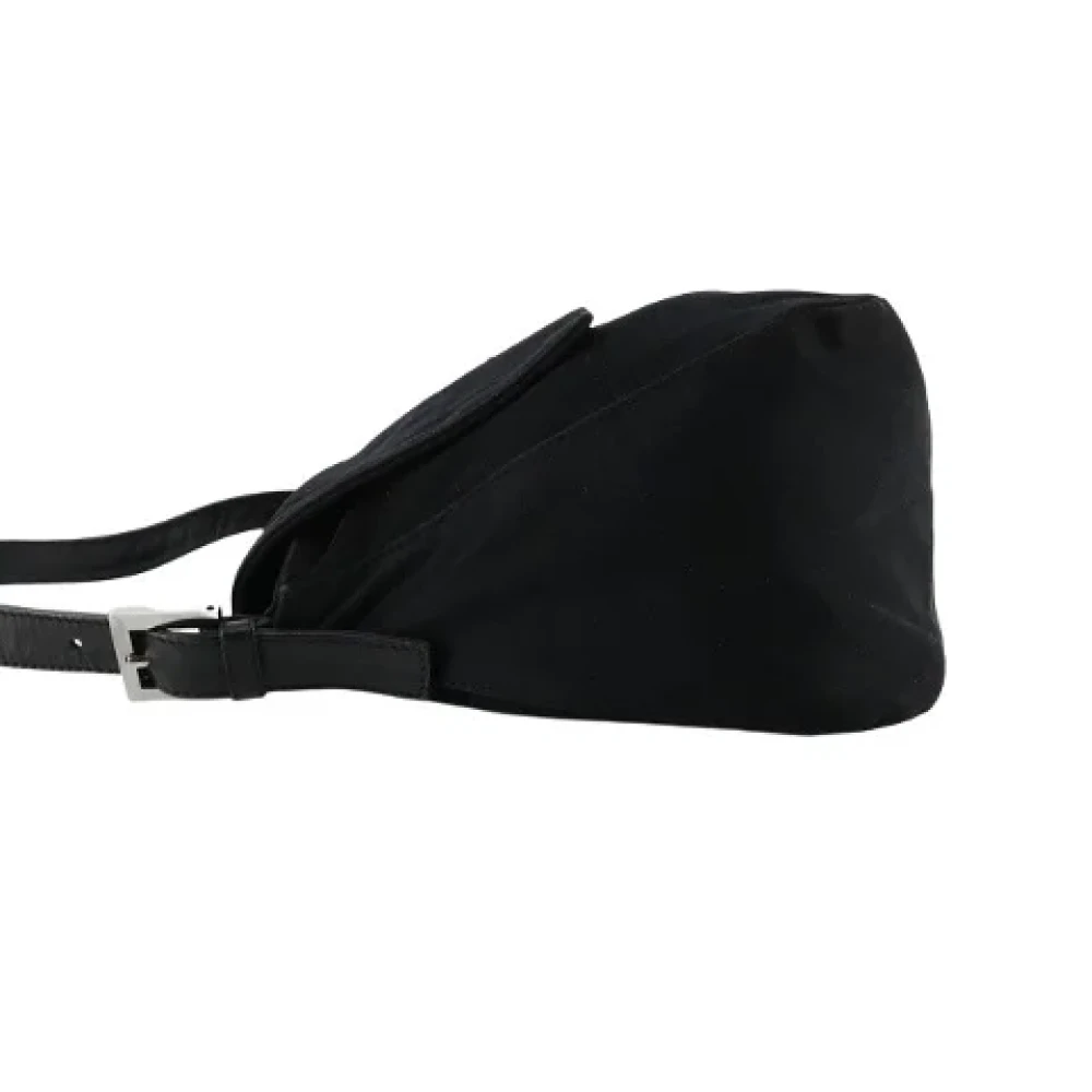 Fendi Vintage Pre-owned Fabric shoulder-bags Black Dames