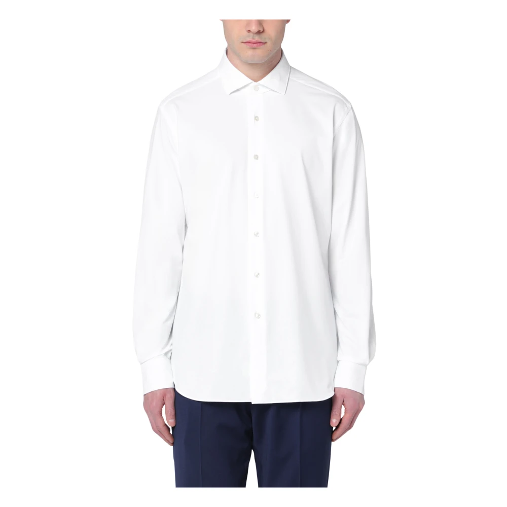 Xacus Lange mouw actief overhemd White Heren