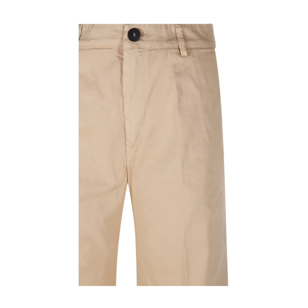 Forte Kameel Wide Leg Pant Brown Dames
