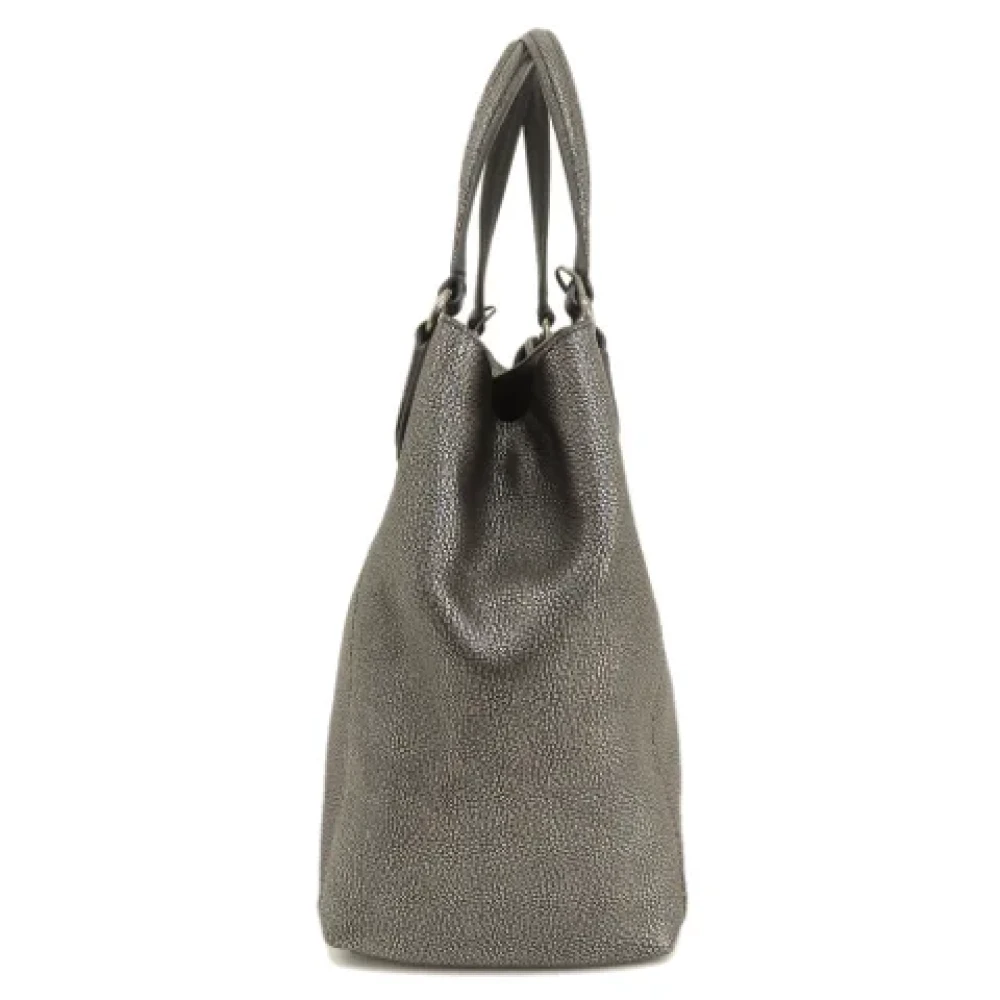 Coach Pre-owned Leather handbags Gray Dames