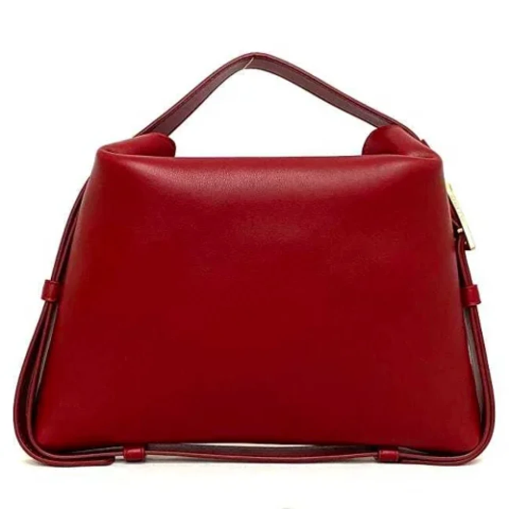 Bottega Veneta Vintage Pre-owned Leather handbags Red Dames