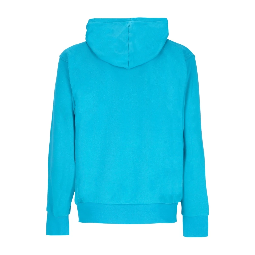 Jordan Charlotte Hornets Fleece Hoodie Blue Heren