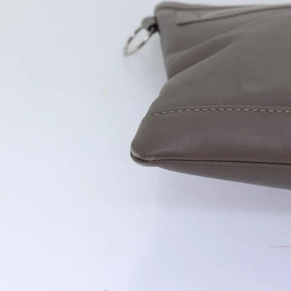 Balenciaga Vintage Pre-owned Leather clutches Brown Dames