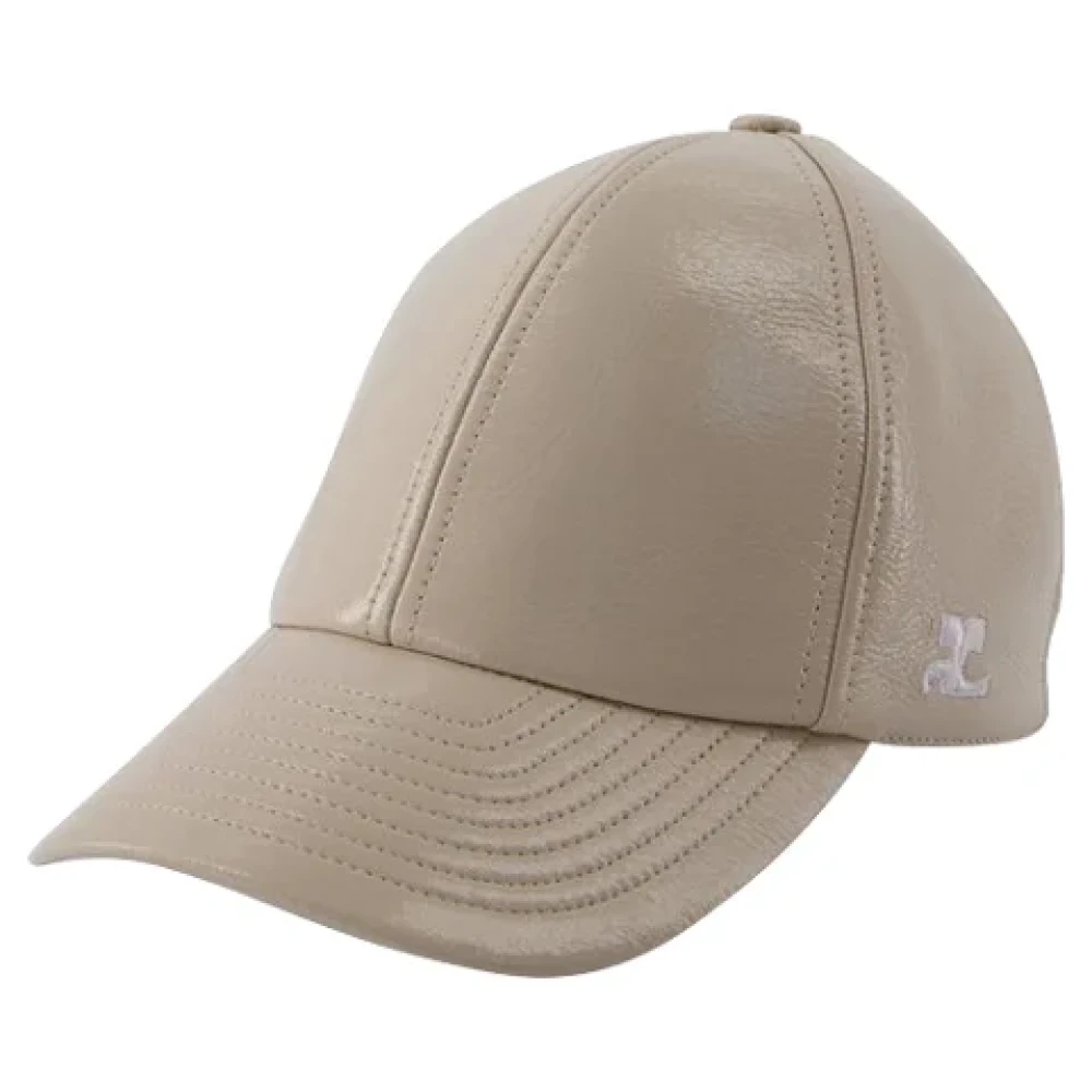 Courrèges Fabric hats Gray Dames