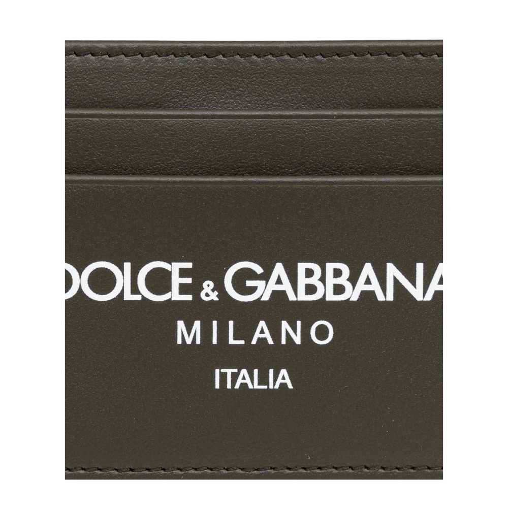 Dolce & Gabbana Kaarthouder Gray Heren