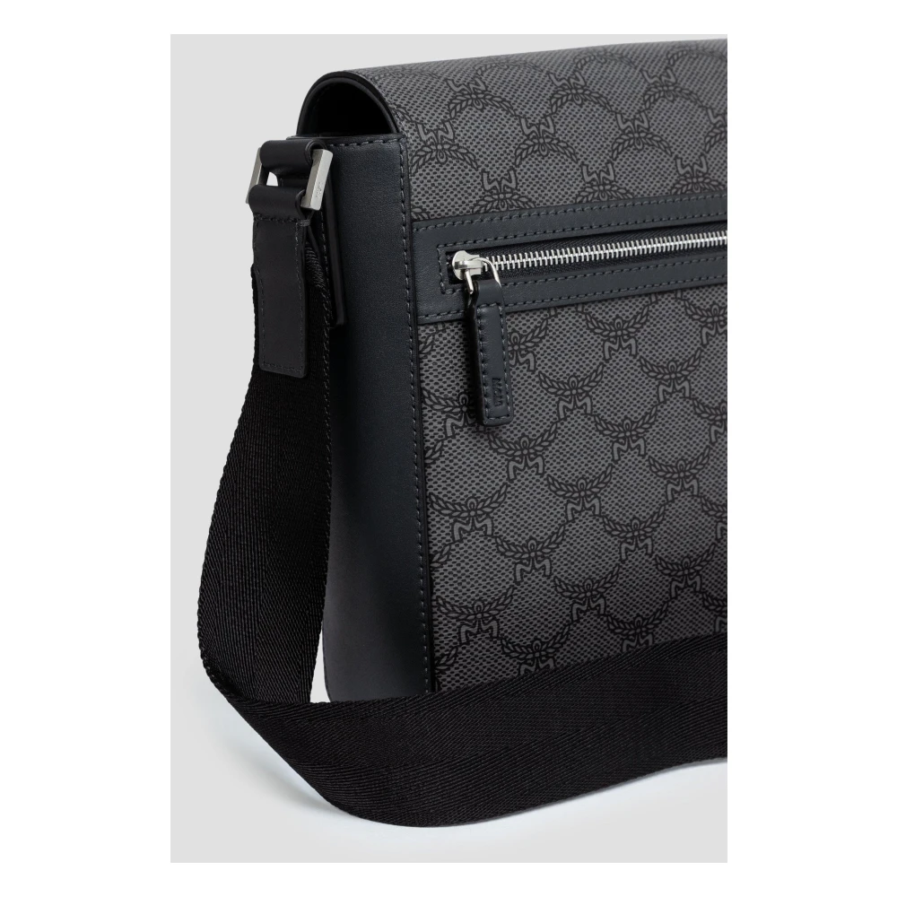 MCM Hemel Messenger Tas in Lauretos Gray Dames