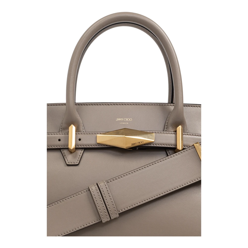 Jimmy Choo Handtas Diamant Klein Beige Dames