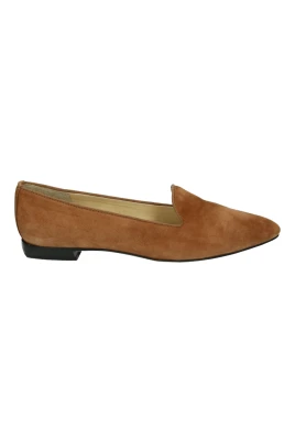 Elegant Cognac Läderpumps