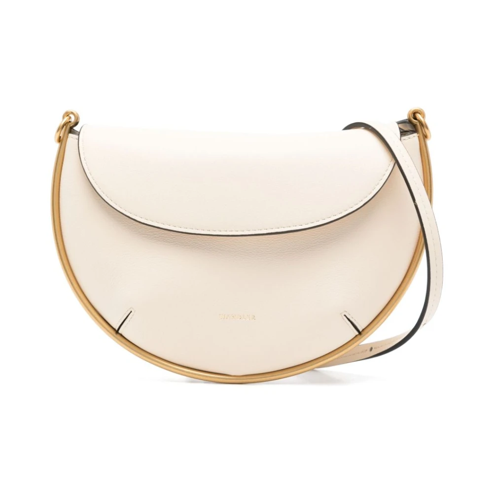 Wandler Amandel Beige Overslag Schoudertas Beige Dames