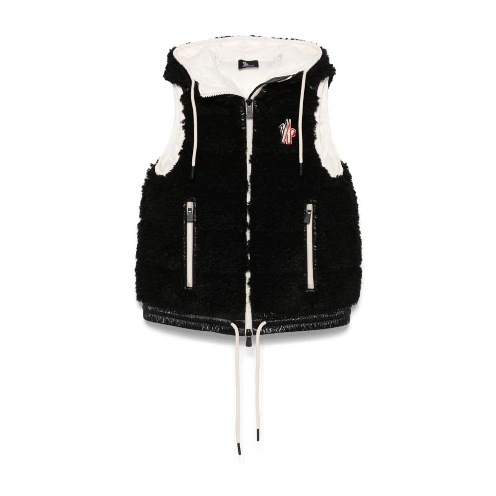 Moncler , Damen, Jacken, Schwarzk, M