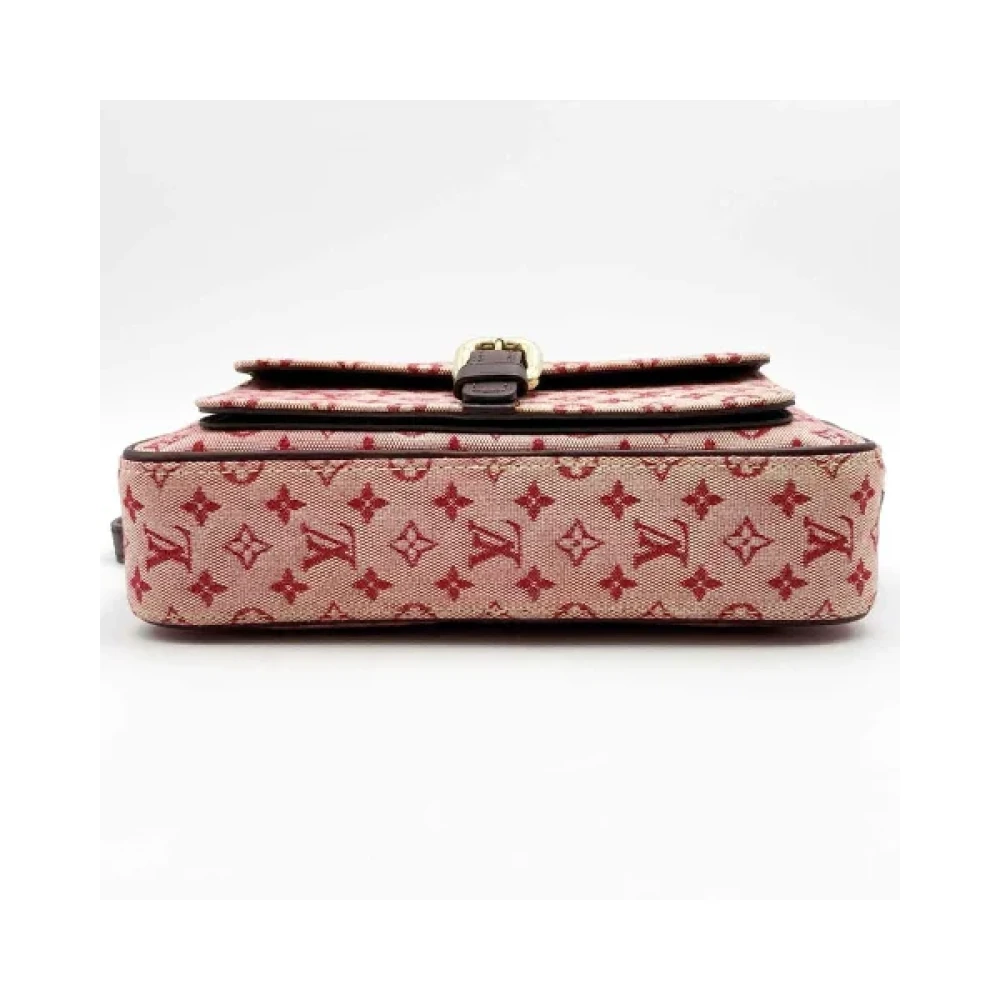 Louis Vuitton Vintage Pre-owned Cotton louis-vuitton-bags Pink Dames