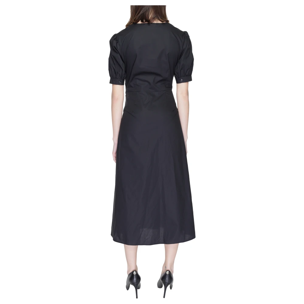 Alviero Martini 1a Classe Lange Jurk Lente Zomer Collectie Black Dames