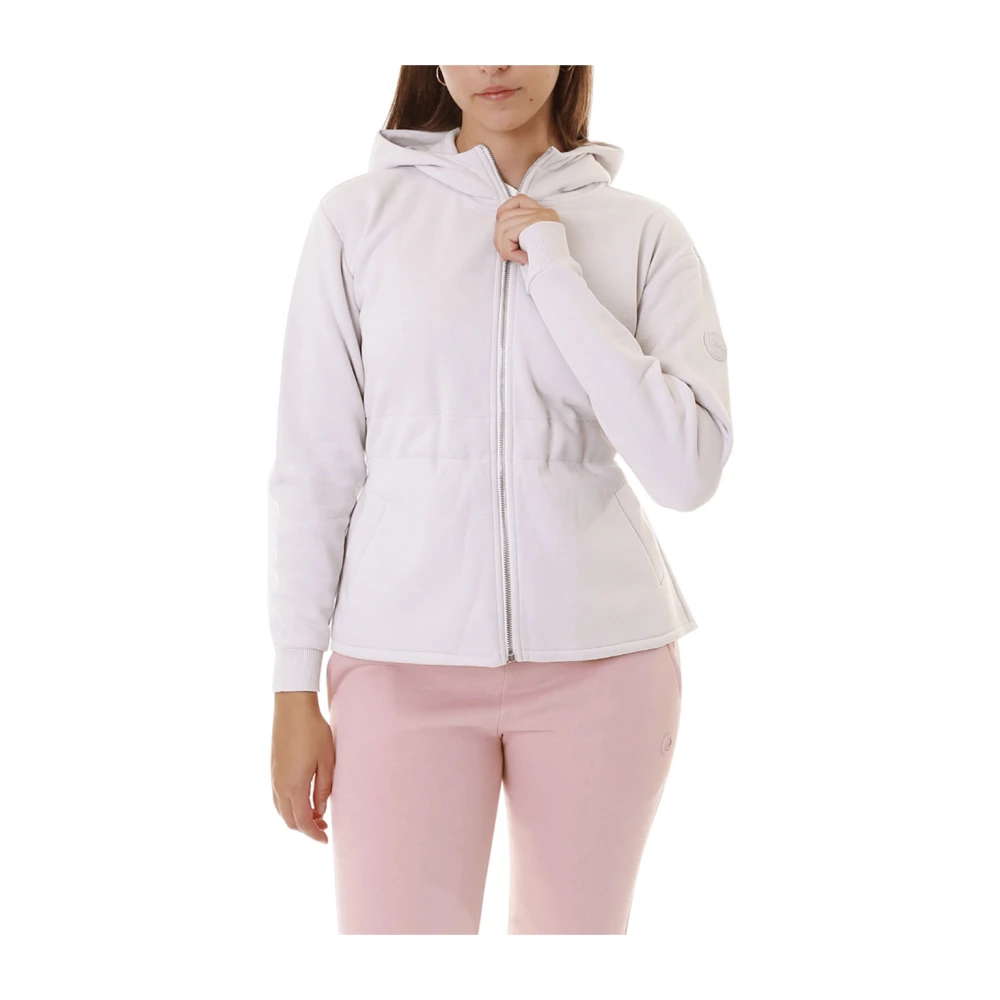 Colmar Ivoor Zip Hoodie voor vrouwen Pink Dames