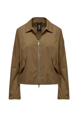 Stretch Cotton Blend Jacket