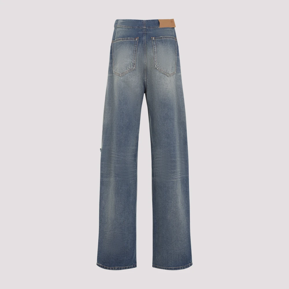 MM6 Maison Margiela Blauwe Jeans voor Vrouwen Blue Dames