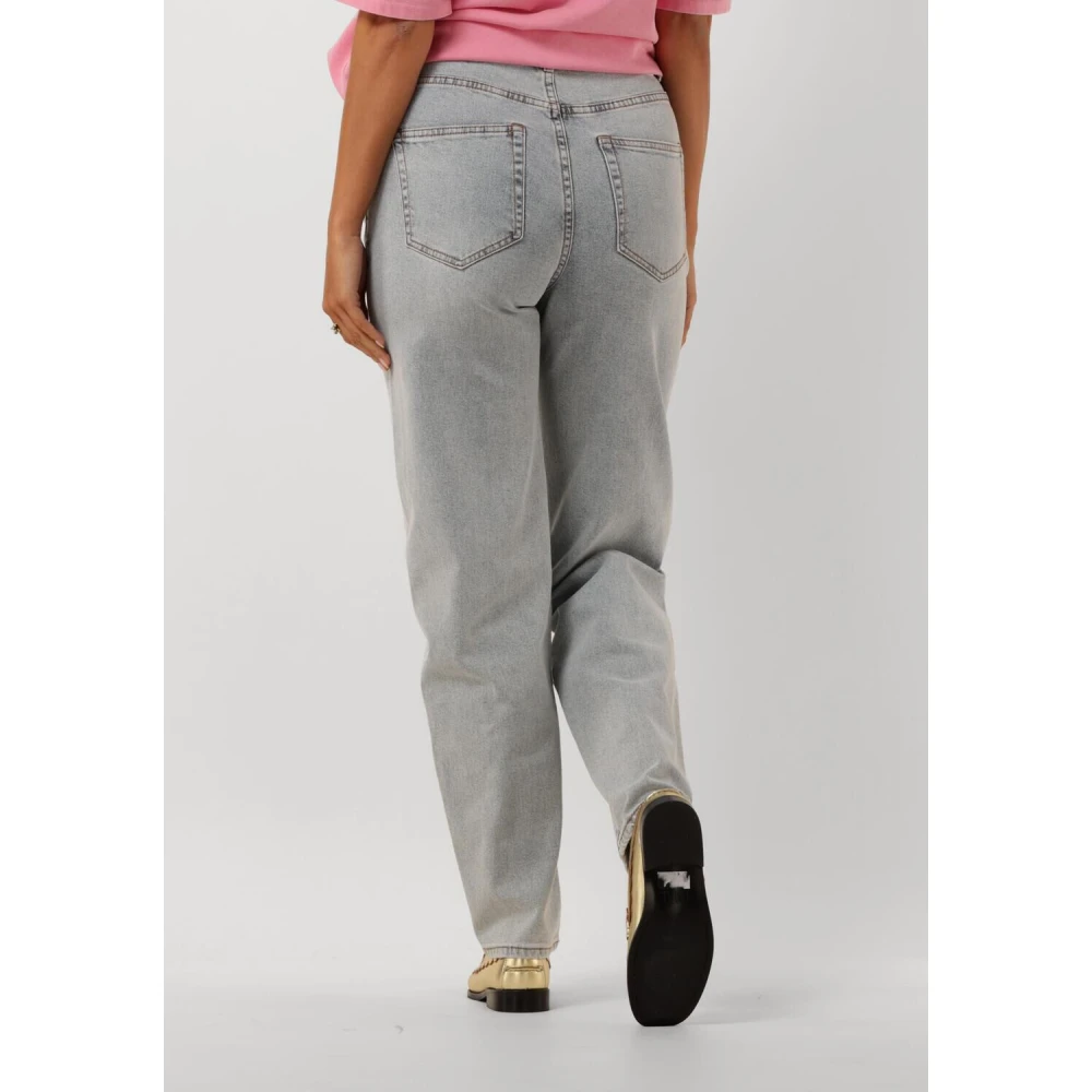 Catwalk Junkie Donkerblauwe Barrel Jeans Blue Dames