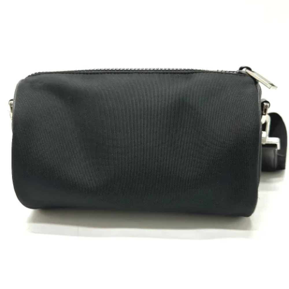 Dior Vintage Pre-owned Leather dior-bags Black Heren