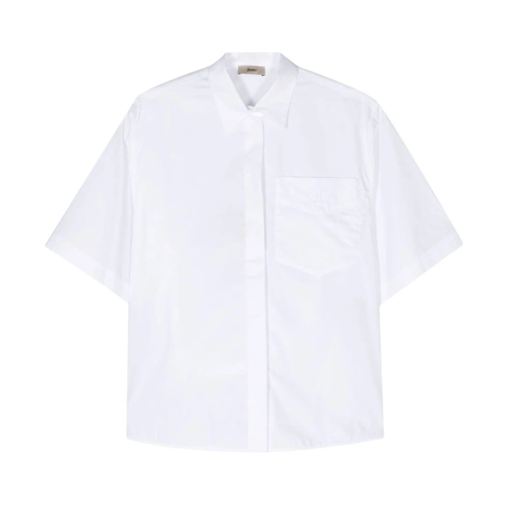 Herno Stijlvolle Overhemden voor Mannen en Vrouwen White Dames