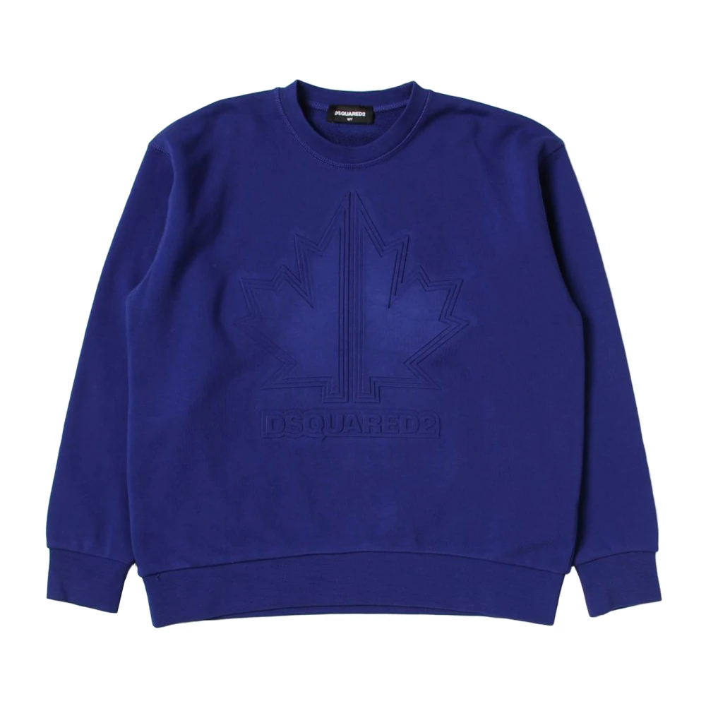 Dsquared2 Logo Sweatshirt för Barn Blue, Pojke