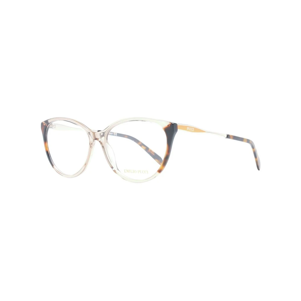 EMILIO PUCCI Bruine Cat Eye Optische Monturen Brown Dames