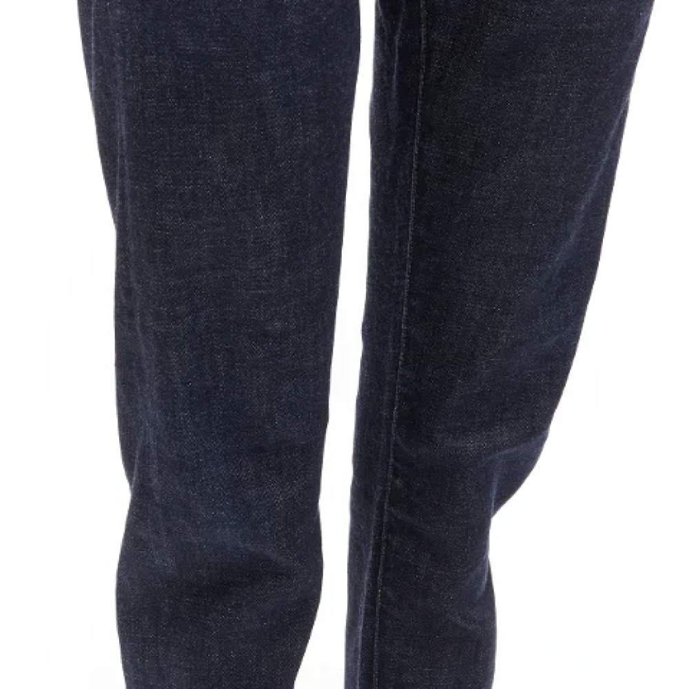 Tom Ford Pre-owned Cotton jeans Blue Dames