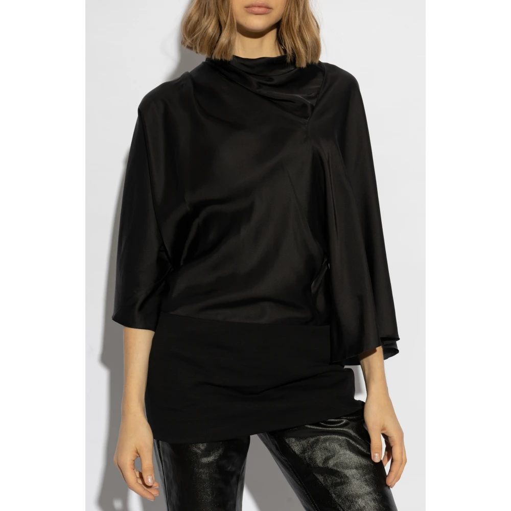 Rick Owens Cylinder Top Black Dames