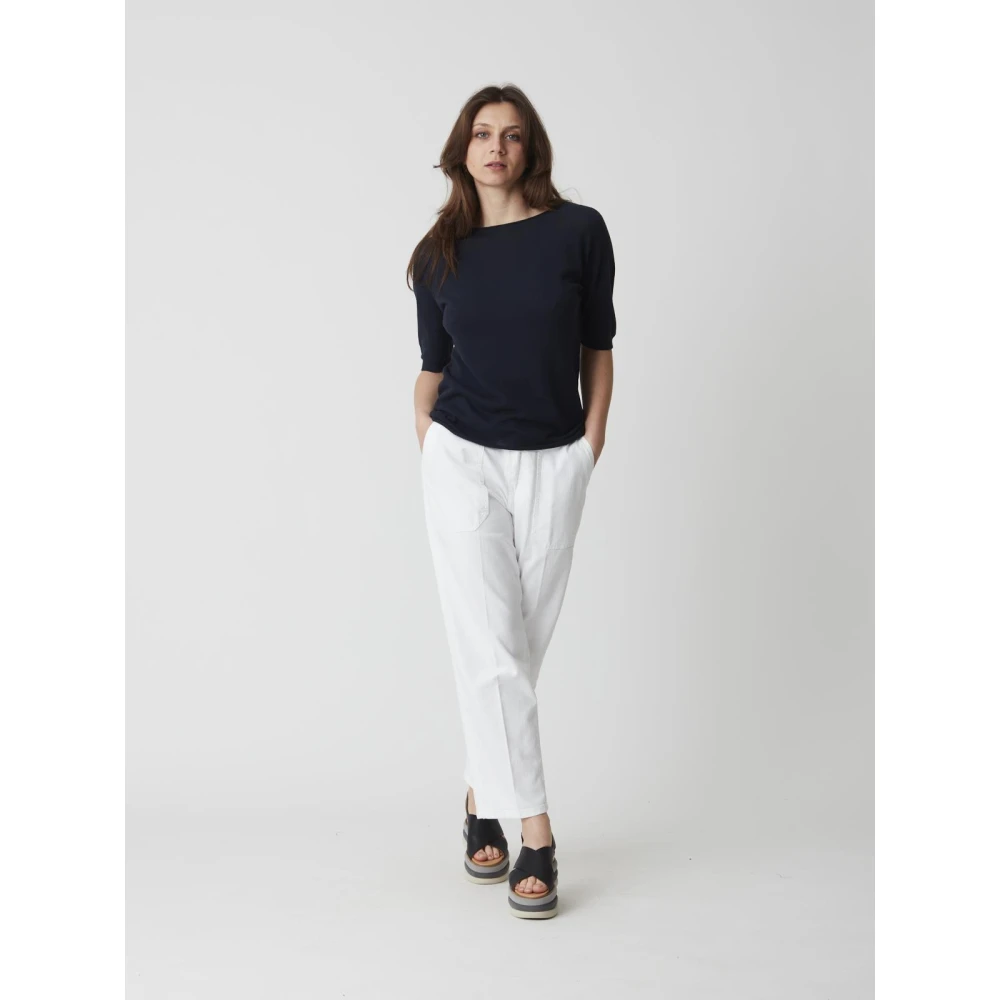 Alpha Studio Dames Crew Neck T-Shirt Blue Dames