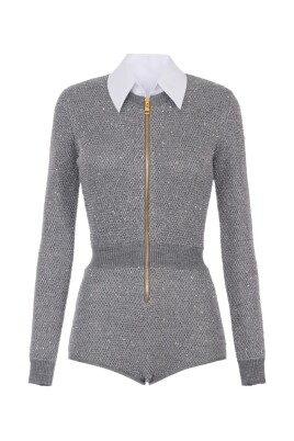 combinaison-gris-chine-tricotee