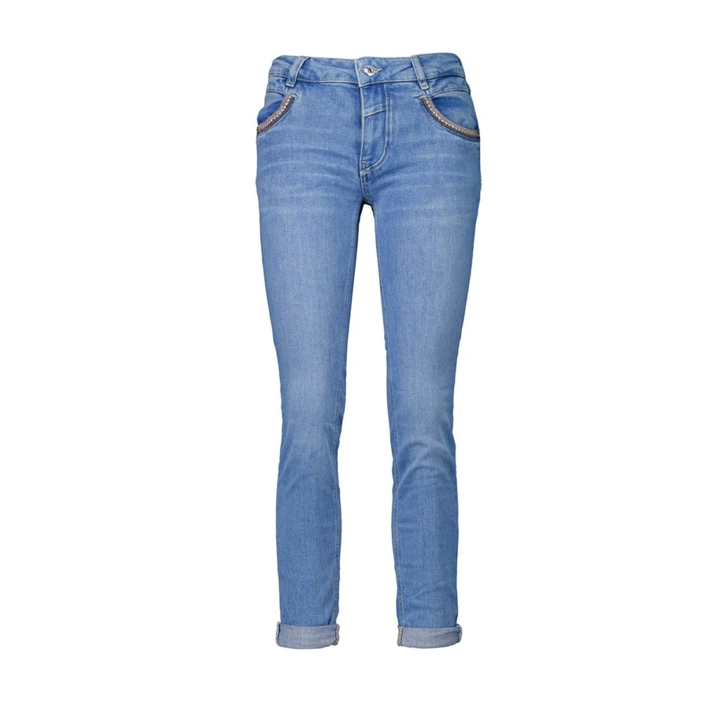 MOS MOSH Skinny Jeans Naomi Nion Spring Blauw 25 Dames Blue Dames