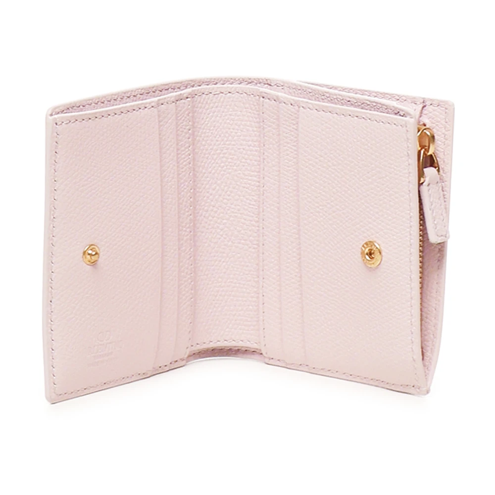 Valentino Garavani Franse Flap Portemonnee Pink Dames