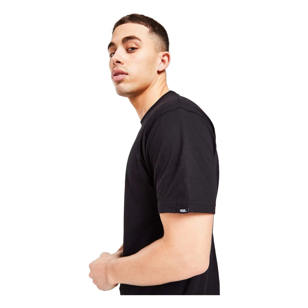Vans Linkerborstlogo Ii Ss T-shirt Black Heren