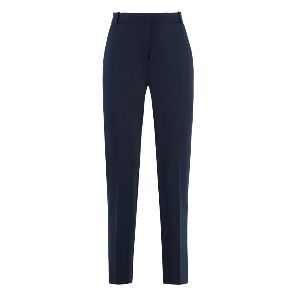 Pinko Stretch viscose broek met zakken Blue Dames