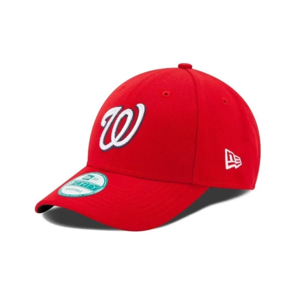 new era Rode Nationals League Honkbalpet Red Heren