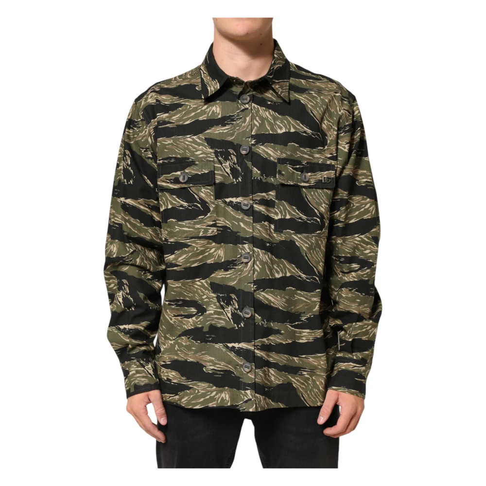Dolce & Gabbana Men's Multicolor Casual Shirt - Casual Shirts - 2XL - Shirts