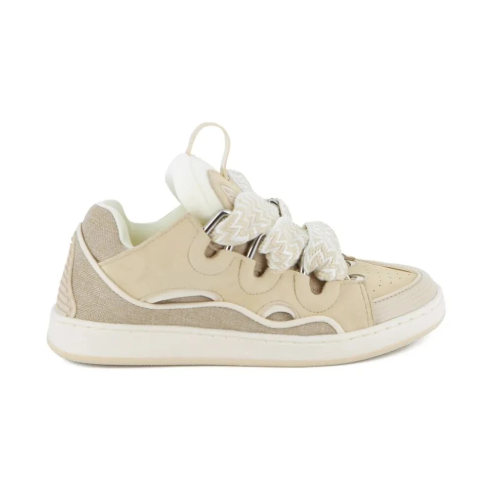 Lanvin Sneakers Dames Schoenen Beige