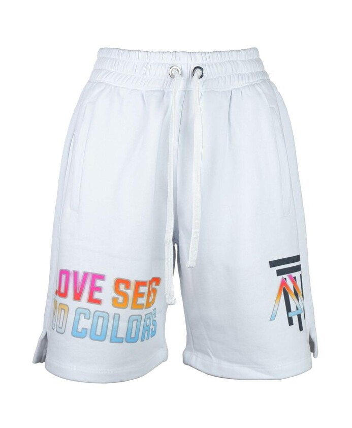shorts-en-coton-blanc-avec-des-impressions-uniques